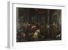 The Purification of the Temple, C. 1580-Jacopo Bassano-Framed Giclee Print