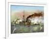 The 'Puritan' at Matanzas, 1898-null-Framed Giclee Print