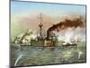 The 'Puritan' at Matanzas, 1898-null-Mounted Giclee Print