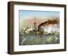 The 'Puritan' at Matanzas, 1898-null-Framed Giclee Print