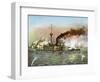 The 'Puritan' at Matanzas, 1898-null-Framed Giclee Print