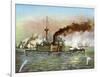 The 'Puritan' at Matanzas, 1898-null-Framed Giclee Print