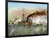 The 'Puritan' at Matanzas, 1898-null-Framed Giclee Print