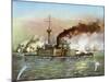 The 'Puritan' at Matanzas, 1898-null-Mounted Giclee Print