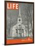 The Puritan Spirit, New England Church, November 23, 1942-Fritz Goro-Framed Photographic Print