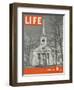 The Puritan Spirit, New England Church, November 23, 1942-Fritz Goro-Framed Photographic Print