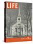 The Puritan Spirit, New England Church, November 23, 1942-Fritz Goro-Stretched Canvas