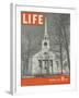 The Puritan Spirit, New England Church, November 23, 1942-Fritz Goro-Framed Photographic Print