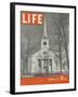 The Puritan Spirit, New England Church, November 23, 1942-Fritz Goro-Framed Photographic Print