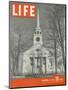 The Puritan Spirit, New England Church, November 23, 1942-Fritz Goro-Mounted Premium Photographic Print