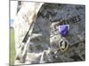 The Purple Heart Award Hangs over the Heart of a U.S. Marine-Stocktrek Images-Mounted Photographic Print