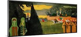 The Pursuit, 1907-Wassily Kandinsky-Mounted Giclee Print