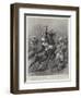 The Pursuit of the Enemy after the Fall of Dongola, Captain Adams's Adventure with an Emir-John Charlton-Framed Giclee Print