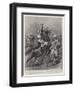 The Pursuit of the Enemy after the Fall of Dongola, Captain Adams's Adventure with an Emir-John Charlton-Framed Giclee Print