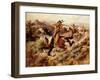 The Pursuit-Edgar Samuel Paxson-Framed Giclee Print