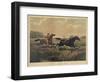 The Pursuit-Currier & Ives-Framed Giclee Print