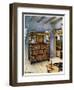 The Putnam Cupboard of English Oak and Cedar, and Carved Settle of American Oak, 1910-Edwin Foley-Framed Giclee Print