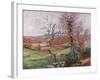 The Puy Barion at Crozant, Brittany-Armand Guillaumin-Framed Giclee Print