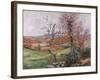 The Puy Barion at Crozant, Brittany-Armand Guillaumin-Framed Giclee Print