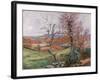 The Puy Barion at Crozant, Brittany-Armand Guillaumin-Framed Giclee Print