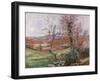 The Puy Barion at Crozant, Brittany-Armand Guillaumin-Framed Giclee Print