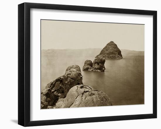 The Pyramid and Domes, NV-null-Framed Photographic Print