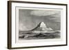 The Pyramid of Meydoom. Egypt, 1879-null-Framed Giclee Print