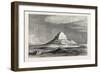 The Pyramid of Meydoom. Egypt, 1879-null-Framed Giclee Print