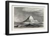 The Pyramid of Meydoom. Egypt, 1879-null-Framed Giclee Print