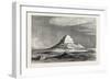 The Pyramid of Meydoom. Egypt, 1879-null-Framed Giclee Print