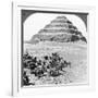 The Pyramid of Sakkarah, Egypt, 1905-Underwood & Underwood-Framed Photographic Print