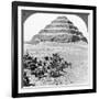 The Pyramid of Sakkarah, Egypt, 1905-Underwood & Underwood-Framed Photographic Print
