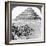 The Pyramid of Sakkarah, Egypt, 1905-Underwood & Underwood-Framed Photographic Print