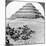 The Pyramid of Sakkarah, Egypt, 1905-Underwood & Underwood-Mounted Photographic Print