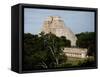 The Pyramid of the Magician, Uxmal, UNESCO World Heritage Site, Yucatan, Mexico, North America-Balan Madhavan-Framed Stretched Canvas