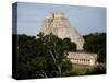 The Pyramid of the Magician, Uxmal, UNESCO World Heritage Site, Yucatan, Mexico, North America-Balan Madhavan-Stretched Canvas