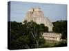 The Pyramid of the Magician, Uxmal, UNESCO World Heritage Site, Yucatan, Mexico, North America-Balan Madhavan-Stretched Canvas