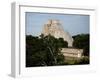 The Pyramid of the Magician, Uxmal, UNESCO World Heritage Site, Yucatan, Mexico, North America-Balan Madhavan-Framed Photographic Print