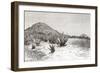 The Pyramid of the Sun, Teotihuacan, Mexico-null-Framed Giclee Print