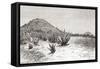 The Pyramid of the Sun, Teotihuacan, Mexico-null-Framed Stretched Canvas