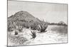 The Pyramid of the Sun, Teotihuacan, Mexico-null-Mounted Giclee Print