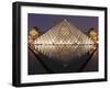 The Pyramide Du Louvre, Paris, France-William Sutton-Framed Premium Photographic Print