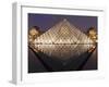 The Pyramide Du Louvre, Paris, France-William Sutton-Framed Premium Photographic Print