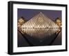 The Pyramide Du Louvre, Paris, France-William Sutton-Framed Photographic Print