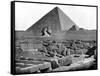 The Pyramids and Sphinx, Egypt, 1893-John L Stoddard-Framed Stretched Canvas