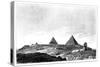 The Pyramids and Sphinx, Giza, Egypt, 19th Century-Lemaitre-Stretched Canvas