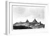 The Pyramids and Sphinx, Giza, Egypt, 19th Century-Lemaitre-Framed Giclee Print