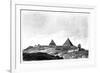 The Pyramids and Sphinx, Giza, Egypt, 19th Century-Lemaitre-Framed Giclee Print