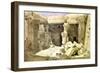 The Pyramids and Sphinx, Giza, Egypt, 19th Century-Jules Lemaitre-Framed Giclee Print