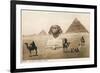 The Pyramids and the Sphinx at Giza, Cairo, Egypt-null-Framed Photographic Print